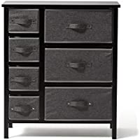 Edenbrook 7 Drawer Dresser/Storage Organizer (Black/Charcoal) only $28.03