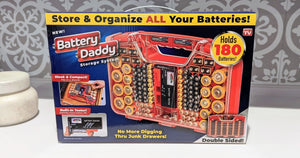 Battery Organizer & Tester Only $14.88 on Amazon | Holds 180 Batteries