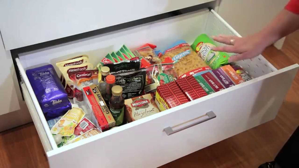 Organising your kitchen drawers is a quick project that will achieve maximum outcome with minimum effort