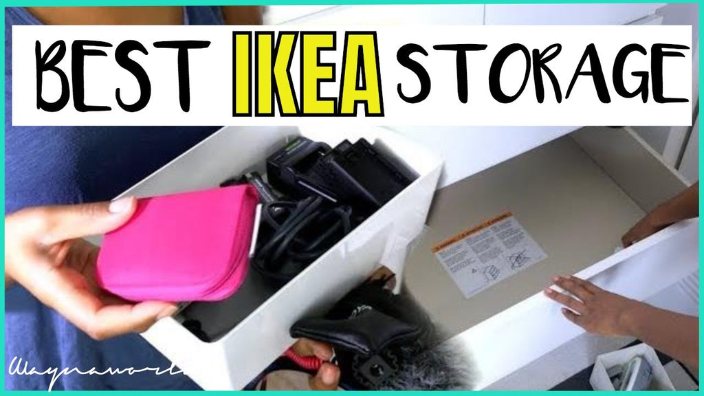 This video is about Organize with me, and the best storage for Ikea Alex and Malm dresser