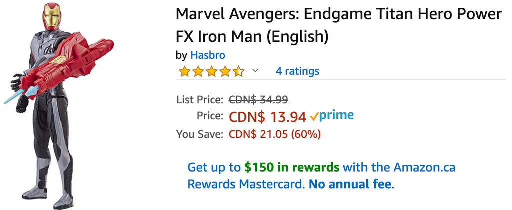 Amazon Canada Deals: Save 60% on Marvel Avengers + 44% on Water Bottle 2-Stage Replacement Filter + 32% on USB Charging Cable + More Offers