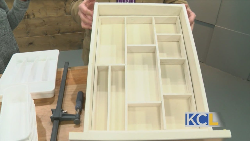 Leanne Lee, the Diva of DIY demonstrates how to create Drawer Organizers, perfect for that junk drawer! See more at