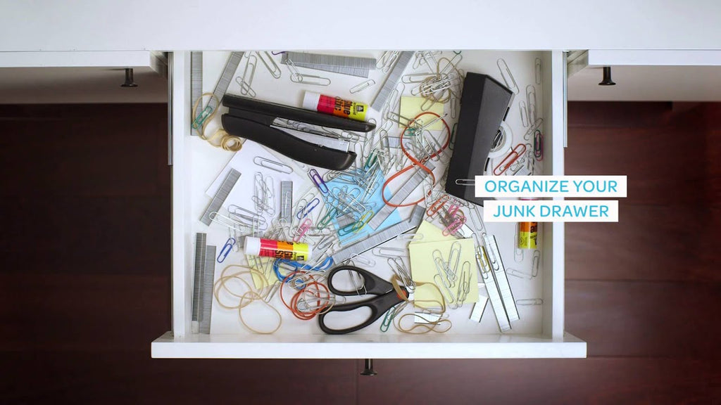 Create an organized place for all of the little things that end up in your junk drawer