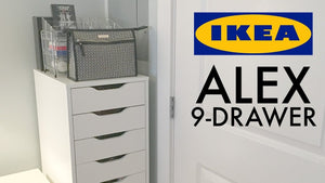 Thank you for watching - please subscribe! ☆ Timestamps & Products Mentioned ☆ IKEA Alex 9 Drawer: