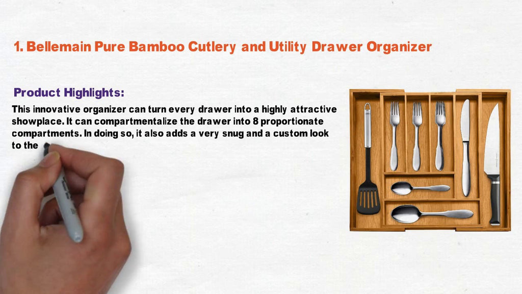 Top 3 Best Kitchen Drawer Organizer Updated ranking & latest price: