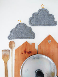 Sewing tutorial: DIY cloud pot holders