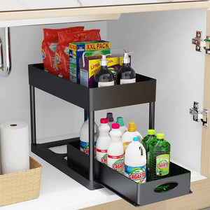 $21.24 Under Sink Sliding Basket Organizer from Amazon {Regularly $29.99}!