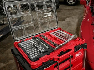 New Milwaukee 1/2″ Ratchet & Socket Set with Packout Case