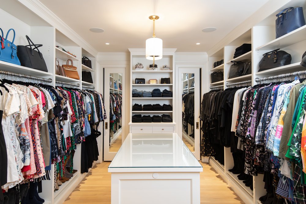 Spaces I Love: Custom Walk In Closet