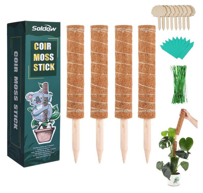 Coir Moss Plant Supports, Hempz Body Moisturizer, Original Wet Detangling Brush & more (7/19)