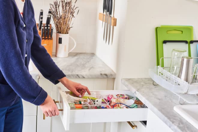 This Sturdy, Customizable Organizer Was a Snap to Install and Cleared Up My Junk Drawer for Good