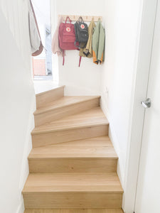 Making a Functional Entryway in the Middle of a Stairway