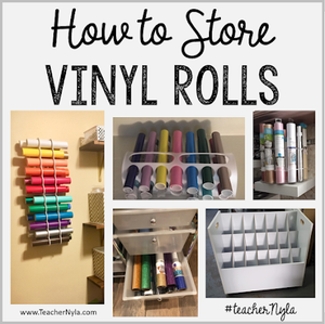 How to Store Vinyl Rolls