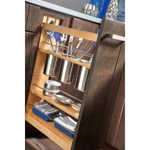 Utensil Bin Base Organizer, With Blum Soft-Close Drawer Slides