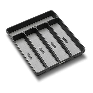 madesmart Small Silverware Tray, Granite