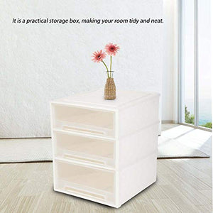 Drawers Rolling Storage Tool Storage Box, Wide Clear Large Plastic Drawer Storage Box fit for Sundries Socks Magazine Makeup Organizer Container