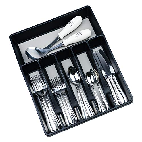 Galashield Silverware Organizer for Kitchen Drawer Flatware Utensils and Cutlery Tray