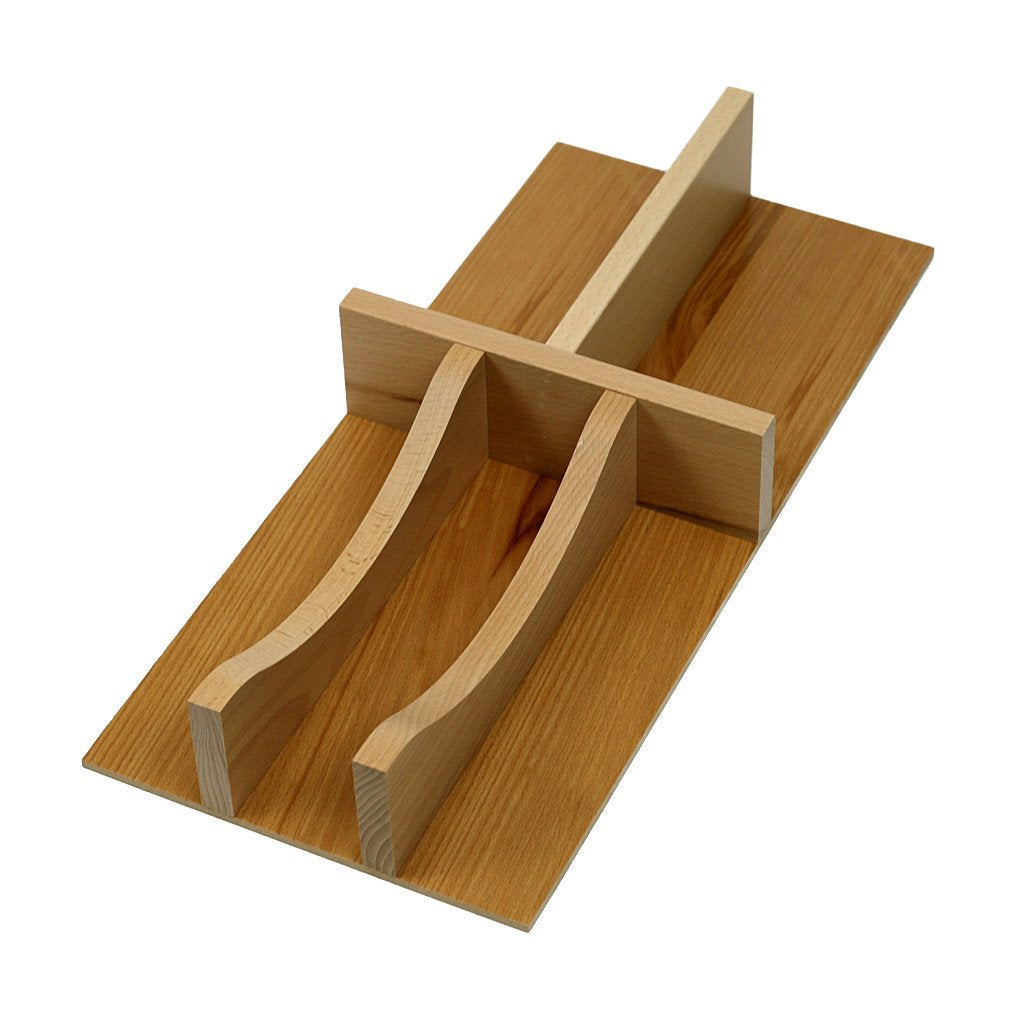 Classic Series - Style A -Narrow Silverware (Flatware) Organizer (A-FW-N-201)   Drawer Interior Size Range: Width 8 3/4" - 11 1/2", Depth 18" - 21". Insert Min/Max Height 2 15/16" - 3 3/16"